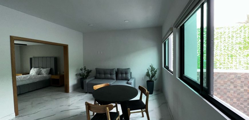 Departamento en RENTA Amueblado en Planta Alta en Camino Real, Zapopan, Jal.